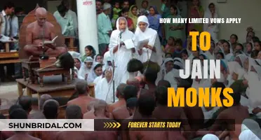 Understanding the Limited Vows Observed by Jain Monks in Practice