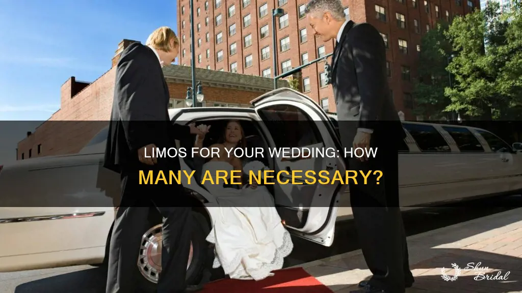 how many limos do you need for a wedding