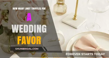 Perfect Wedding Favors: Lindt Truffle Quantities for Your Special Day