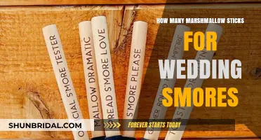 Perfect Wedding S'mores: How Many Marshmallow Sticks Do You Need?