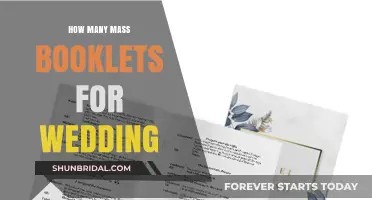Choosing the Right Number of Wedding Mass Booklets for Guests