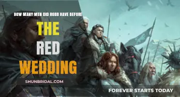 Robb Stark's Army Size: Unraveling the Mystery Before the Red Wedding