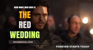 The Red Wedding's Grim Toll: Men's Lives Lost in Bloodshed