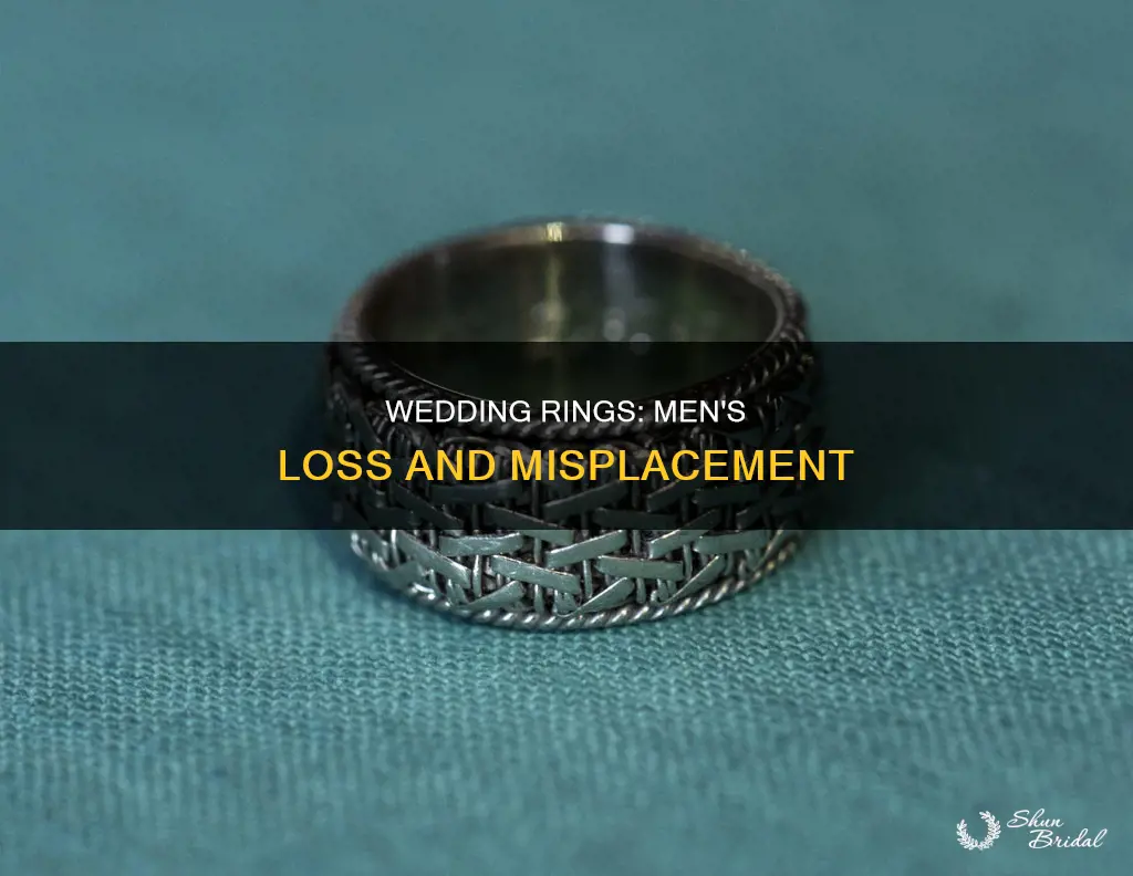 how many men lose their wedding ring
