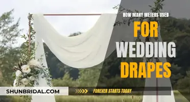 Wedding Drapes: How Many Meters to Buy?