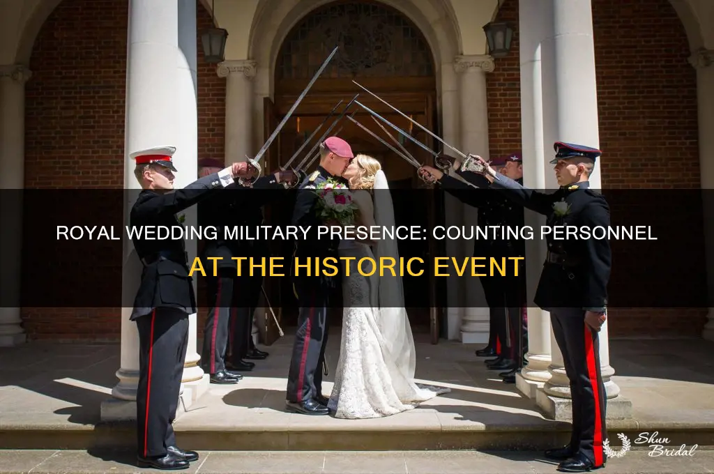 how many military personel did the royal wedding