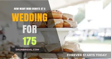 Mini Donuts at Weddings: Perfect Quantity for 175 Guests