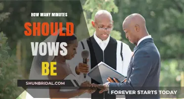 Perfect Wedding Vows: Ideal Length for Meaningful, Memorable Promises