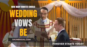 Perfect Wedding Vows: How Long Should They Be?