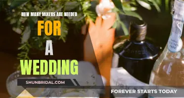 Mixers for Weddings: How Many to Hire?