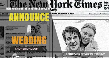 Perfect Timing: When to Announce Your Wedding to Guests