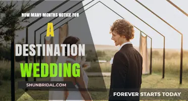 Planning a Destination Wedding: Ideal Notice Period for Guests