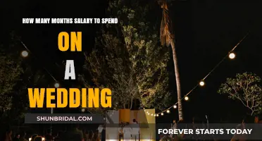 Smart Wedding Budgeting: How Many Months' Salary Should You Spend?