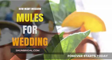 Moscow Mule Wedding Drinks: How Many to Serve Your Guests?
