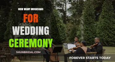 Choosing the Perfect Number of Musicians for Your Wedding Ceremony