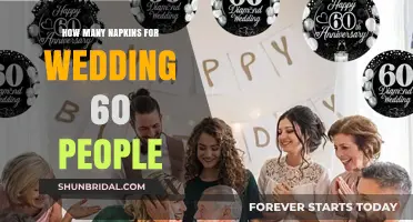 Perfect Wedding Napkin Count: 60 Guests, No Waste, Elegant Setup