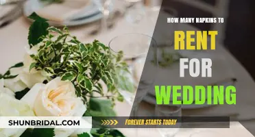 Perfect Wedding Napkin Count: Tips for Renting the Right Amount