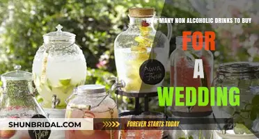 Perfecting Your Wedding Beverage List: Non-Alcoholic Drink Quantities Made Easy