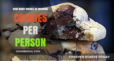 Perfect Portions: How Many Ounces of Wedding Cookies Per Guest?