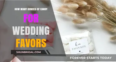 Sweet Wedding Favors: Perfect Candy Ounces for Your Guests