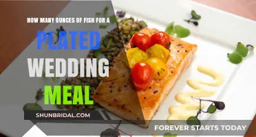 Perfect Portions: Ounces of Fish for Elegant Wedding Plated Meals