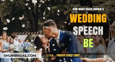 Crafting the Perfect Wedding Speech: Ideal Length and Tips