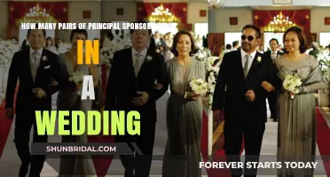 Understanding the Role and Number of Principal Sponsors in Weddings