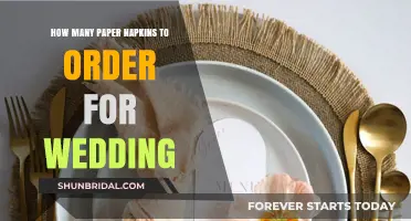 Perfect Wedding Napkin Count: Tips for Ordering Paper Napkins
