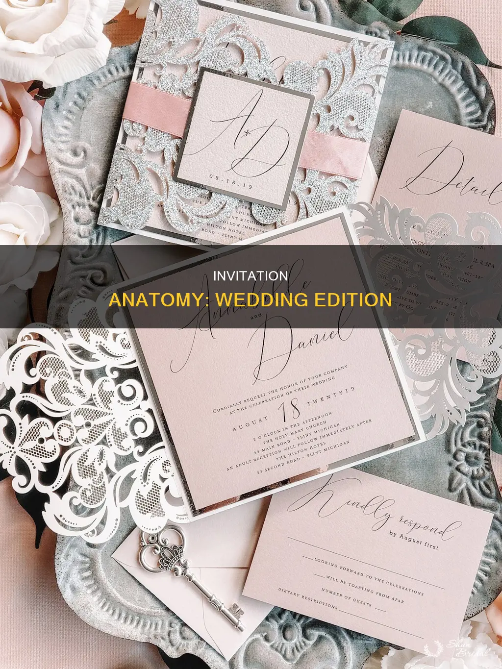 how many parts to a wedding invitation