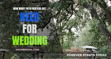 Warm Wedding: Planning Patio Heater Numbers