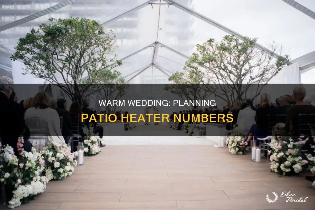how many patio heaters do I need for wedding