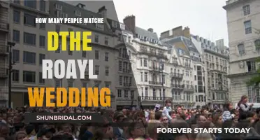 Royal Wedding Spectacle: Unveiling the Global Audience Numbers