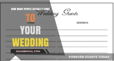 Understanding Wedding Attendance: Realistic Expectations for Your Guest List