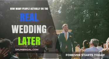 Real Weddings Post-Celebration: How Many Couples Actually Follow Through?