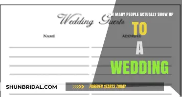 Wedding Attendance Unveiled: Real Numbers Behind Guest Show-Ups