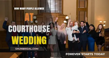 Courthouse Wedding Guest Limits: How Many Can Attend?