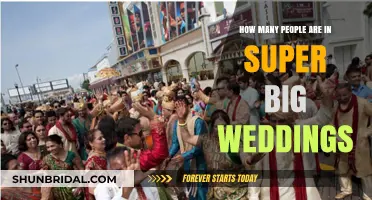 Massive Celebrations: Unveiling the Guest Count in Super Big Weddings