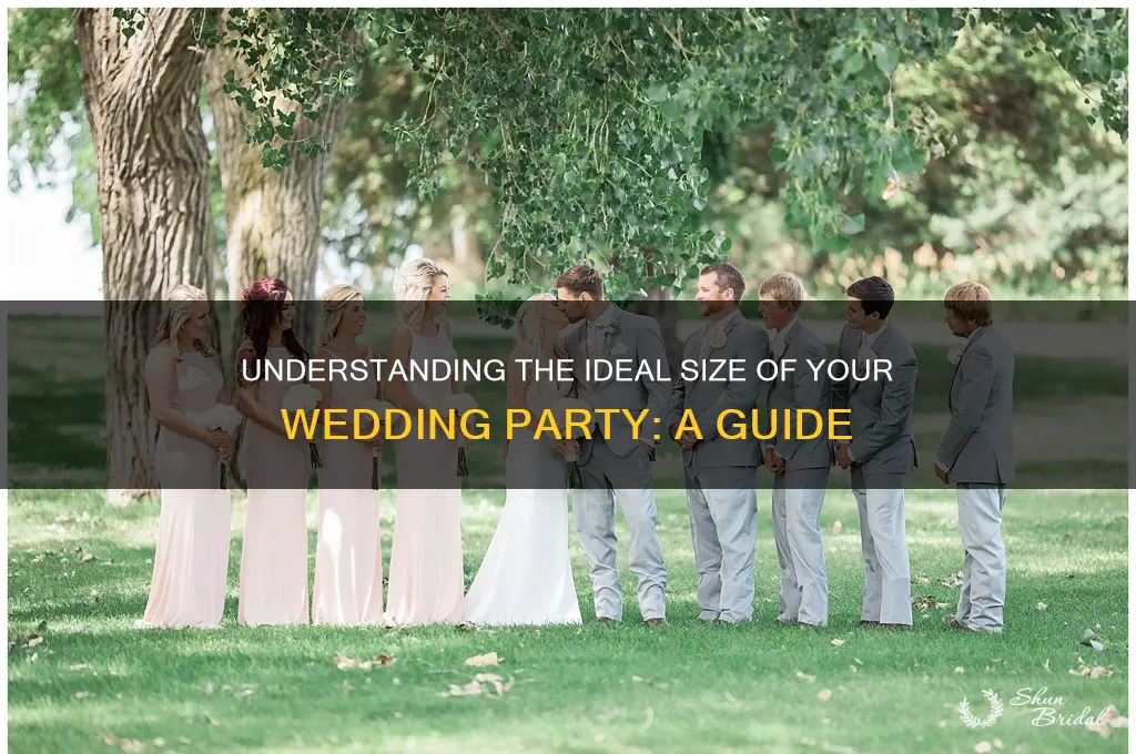 how many people are in the wedding party