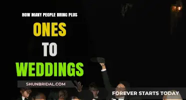 Plus One Etiquette: How Many Guests Actually Bring a Date to Weddings?