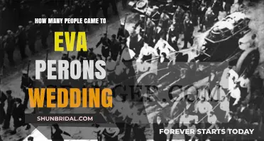 Eva Perón's Wedding: Unveiling the Crowd Size at Her Historic Nuptials