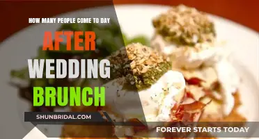 Post-Wedding Brunch Attendance: How Many Guests Typically Show Up?