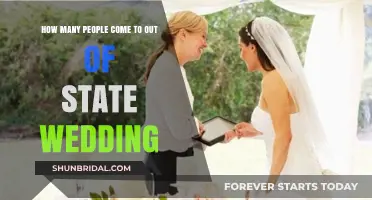 Out-of-State Wedding Attendance: How Many Guests Travel for Your Big Day?