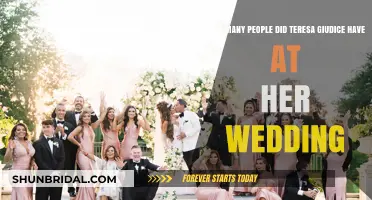 Teresa Giudice's Lavish Wedding: Unveiling the Guest Count and Highlights