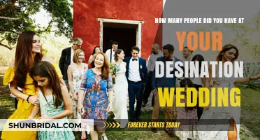 Destination Wedding Guest Count: How Many People Attended Your Big Day?