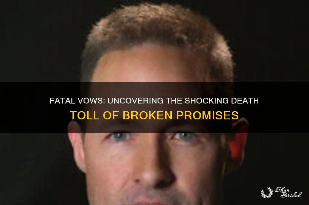 how many people die from vows