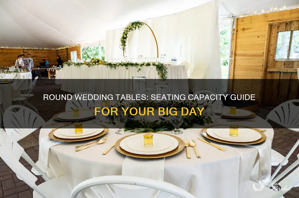 how many people do round wedding tables seat
