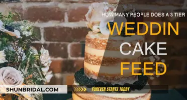 Wedding Cake Feeding: 3-Tier Treat for All Guests