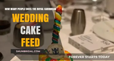 Royal Caribbean Wedding Cake: How Many Guests Can It Feed?