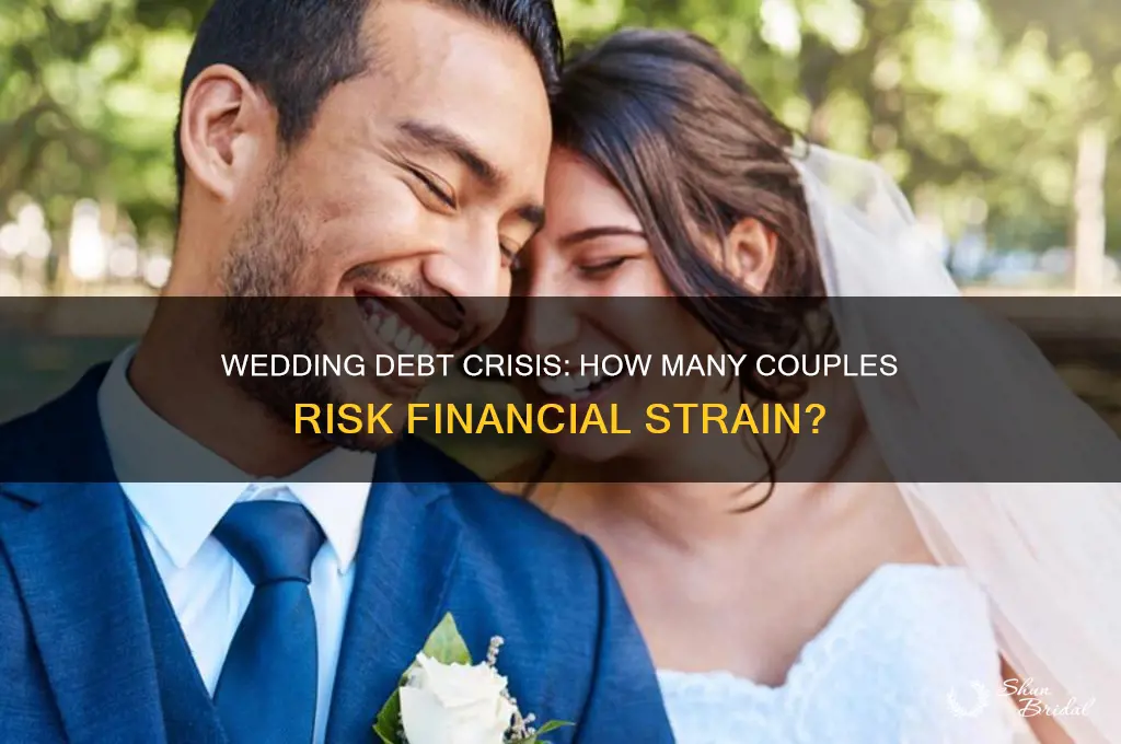 how many people go in debt over weddings