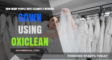 Oxiclean for Wedding Gowns: How Many Brides Have Tried It?